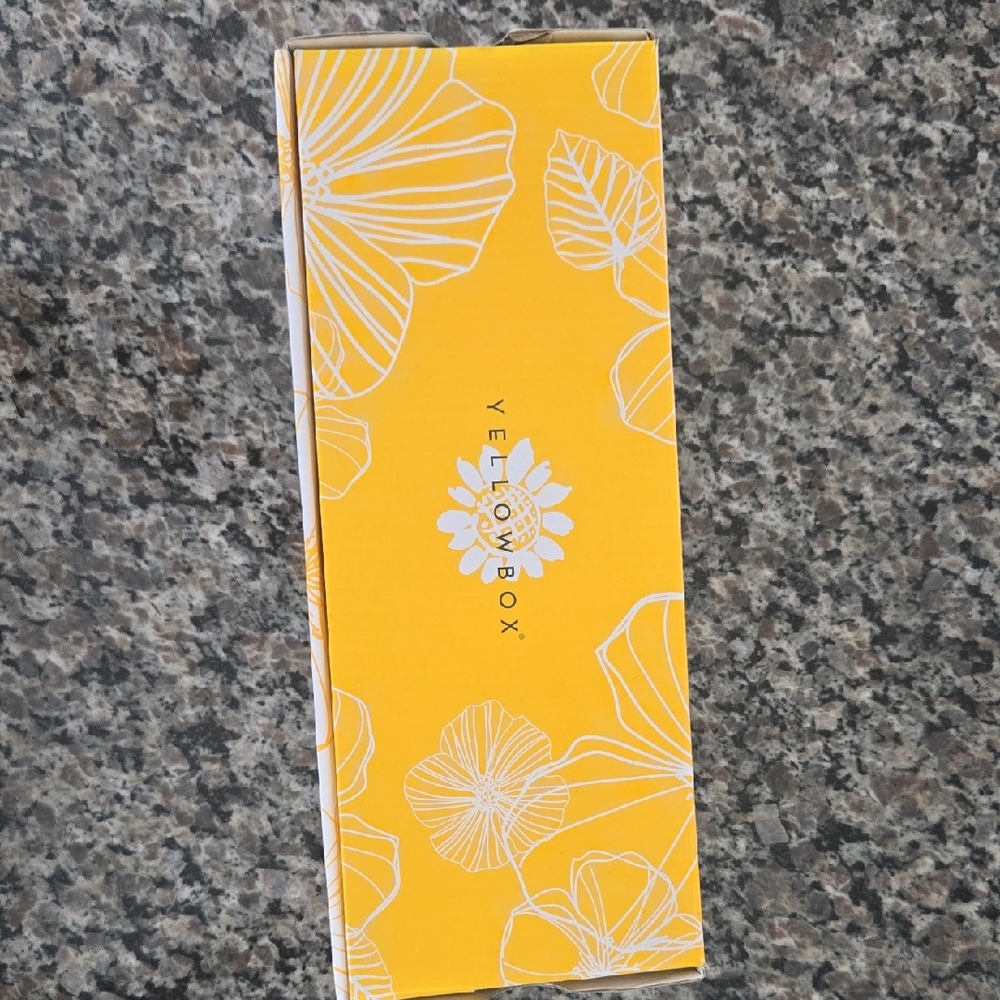 Yellow Box Sunflower Design Gift Box